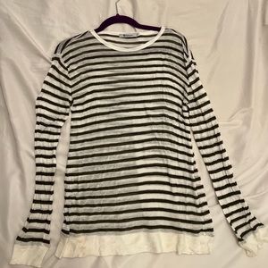Alexander Wang striped top size XS